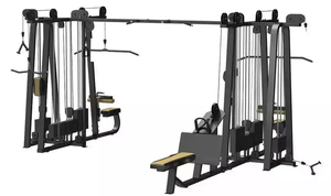 Équipement de musculation professionnel de haute qualité pour salle de sport, machine multifonctionnelle à 5 stations à charges guidées - Product Image 2
