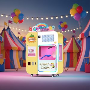 Máquina Expendedora <span class=keywords><strong>de</strong></span> Algodón <span class=keywords><strong>de</strong></span> Azúcar Automática Brenu, Nueva, 220V, Pantalla Táctil, Uso Comercial, Equipo <span class=keywords><strong>de</strong></span> Panadería - Product Image 1