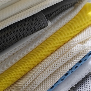 100% poliéster transpirable Dry Fit Sandwich 3D tela de malla de aire para zapatos deportivos <span class=keywords><strong>Material</strong></span> de malla para zapatos tela Pointelle - Product Image 2