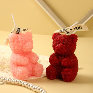 Độc đáo được thiết kế cao cấp tăng Ngày Valentine lãng mạn dễ thương tay Món quà tình yêu phong cách kỳ nghỉ Quà Tặng gấu Khuôn Thỏ thơm nến - Product Image 2