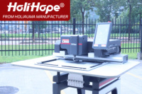 Mesin Bordir Rantai Chenille Model Distributor Single HoliHope Head Dengan Servo Closed-Loop Garansi 10 Tahun
