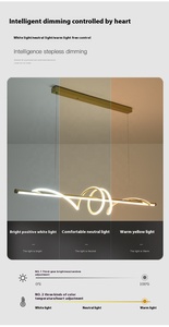 <span class=keywords><strong>Lampadario</strong></span> <span class=keywords><strong>Moderno</strong></span> a Spirale Dorato per Cucina, <span class=keywords><strong>Sala</strong></span> da Pranzo, Ristorante e Ingresso - Product Image 6