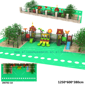 Alice2024 Nouveau <span class=keywords><strong>parc</strong></span> d'attractions extérieur Grande aire de jeux extérieure pour enfants Toboggan Fabricant - Product Image 2