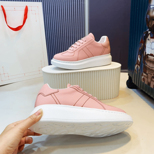 Alexander Fashion, Zapatos Deportivos Casuales para Mujer, con Parches de Cuero Vacuno Verde Oliva, Suela Gruesa Mc para Mayor Altura, Estilo Moderno - Product Image 5