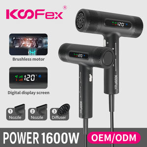 <span class=keywords><strong>Secador</strong></span> <span class=keywords><strong>de</strong></span> <span class=keywords><strong>Pelo</strong></span> Profesional Koofex KF-8255 OEM/ODM con Diez Millones <span class=keywords><strong>de</strong></span> Iones Negativos, 1800W <span class=keywords><strong>de</strong></span> Alta Velocidad, Motor sin Escobillas <span class=keywords><strong>de</strong></span> 110000 RPM - Product Image 4