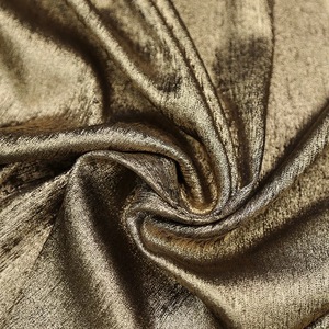 Bán buôn thổ cẩm in Polyester lá in lụa xếp li thời trang Bridal Wedding Evening giai đoạn ăn mặc sáng bóng vải cho Ăn mặc - Product Image 2