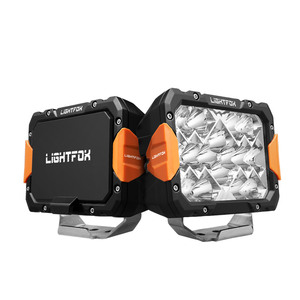Faro LED LIGHTFOX 160W 9 Pollici, Luce di Guida LED <span class=keywords><strong>4x4</strong></span> Fuoristrada, Fari Rettangolari per Fuoristrada - Product Image 1