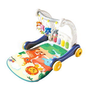 Alfombra Musical Educativa 2 en 1 <span class=keywords><strong>de</strong></span> Algodón, <span class=keywords><strong>Gimnasio</strong></span> <span class=keywords><strong>de</strong></span> Juegos para Bebés, Centro <span class=keywords><strong>de</strong></span> <span class=keywords><strong>Actividades</strong></span> con Piano - Product Image 2