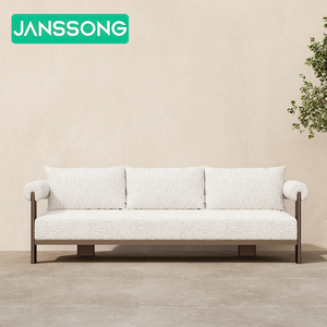 Muebles de Exterior de Alta Gama Resistentes al Agua para Resort, Sofá para Piscina de Villa, Conjunto de Sofás de Aluminio para Jardín, Patio y Terraza de Hotel - Product Image 5