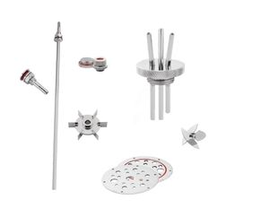 यू डी कस्टम उत्पाद किण्वन मशीन लैब स्केल ग्लास बेंचटॉप खमीर प्रोटीन प्लांट मायकेलियम बायोरिक्टर - Product Image 4