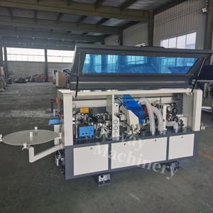 China 4 Functions Edge Banding Machine 380v Woodworking Fully Auto <strong>Edgbander</strong> 4500mm Length Edge Banding Machine for Sale - Product Image 1