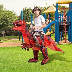 Costume gonflable de <span class=keywords><strong>dinosaure</strong></span> pour adulte Costume d'halloween femmes homme drôle Costume d'explosion pour la fête d'halloween Cosplay - Product Image 5