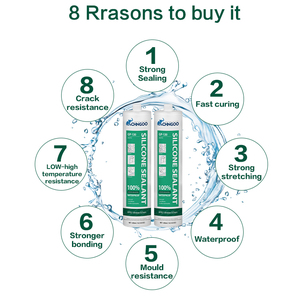 Chngoo Aquarium <span class=keywords><strong>Silicone</strong></span> <span class=keywords><strong>sealant</strong></span> axit trong suốt chống nấm mốc kính dính không thấm nước rõ ràng <span class=keywords><strong>Silicone</strong></span> keo cho niêm phong - Product Image 3