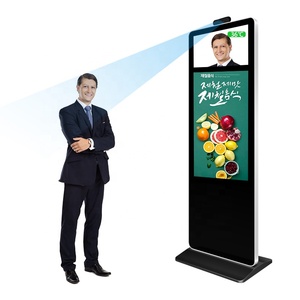 เครื่องควบคุมการเข้าออกด้วยระบบจดจำใบหน้า จอแสดงผลแบบตั้งพื้นสำหรับโฆษณา จอแสดงผลดิจิทัล และระบบสแกนใบหน้า - Product Image 2