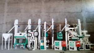 Fresadora de arroz industrial automática Capacidad de 30ton-50ton Nueva condición Granja Motor de núcleo aplicable Cojinete de motor - Product Image 2