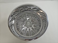 Jantes de camion forgées chromées polies FANXI 24x12 24x14 26x12 26x14 26x16 pour F150 F250 F350 Silverado1500 2500 8x180 8x165.1