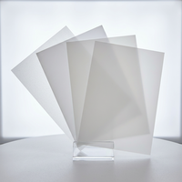 Couverture de lumière LED blanche de 1,3 mm en polycarbonate, diffuseur opale