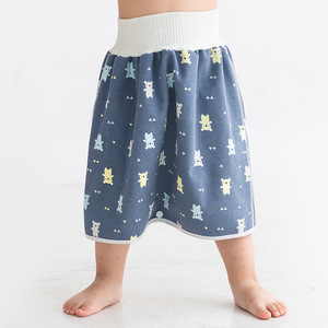 Popok bayi rok tahan air latihan katun bayi dapat digunakan kembali antibocor rok tidur urin - Product Image 6