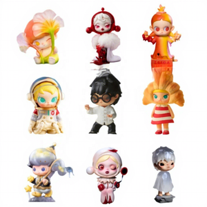Lot complet de figurines POP MART en boîte mystère, DIMOO, Ono, SP, Crying Baby, Zsiga, KUBO, figurines d'art tendance en PVC à collectionner - Product Image 5
