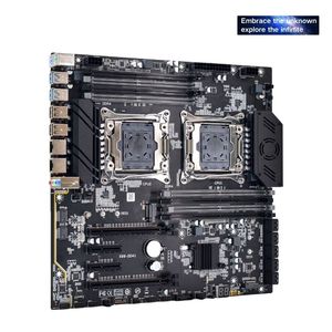 NEW X99 8 상 전원 공급 장치 LGA 2011-3 지원 인텔 제온 E5 V3/V4 메인 보드 쿼드 채널 ECC DDR4 X99 듀얼 CPU 마더보드 - Product Image 5