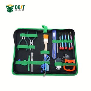 BST-111 16Pcs DIY Tay Công Cụ Kit Mở Công Cụ Cho Iphone Ipad <span class=keywords><strong>HTC</strong></span> OEM Thép Không Gỉ CR-V Túi Cho Điện Thoại Di Động Máy Tính Bảng PC - Product Image 3