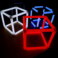 Enseigne au néon flexible personnalisée pour la crème glacée, boutique alimentaire, enseigne au néon LED 3D illuminée
