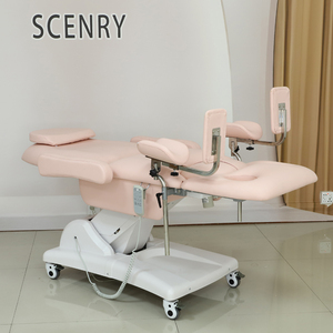 Chaise d'examen gynécologique de <span class=keywords><strong>lit</strong></span> d'accouchement obstétrique d'hôpital électrique moderne de 3 moteurs table d'opération équipement médical - Product Image 4