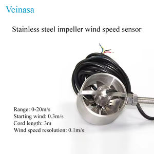 Veinasa-IWS01 스테인레스 스틸 디지털 RS485 임펠러 풍속 센서 풍속계 농업 측정기 - Product Image 2
