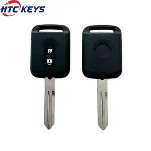 High quality car replacement key case fob 2 button remote key shell for n-issan Qashqai Navara Almera 05-14 car key