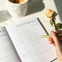 Impression personnalisée Logo Self Love Manifest Mindfulness Note Guérissez votre esprit Notes Journal Planner Notebooks