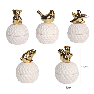 Caja <span class=keywords><strong>de</strong></span> almacenamiento <span class=keywords><strong>de</strong></span> dulces <span class=keywords><strong>de</strong></span> búho nórdico, frasco <span class=keywords><strong>de</strong></span> cerámica para bodas, vacaciones, regalo, organizador <span class=keywords><strong>de</strong></span> joyería <span class=keywords><strong>de</strong></span> escritorio, organizador <span class=keywords><strong>de</strong></span> maquillaje, adornos <span class=keywords><strong>de</strong></span> decoración del hogar - Product Image 6