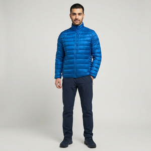 ¡Mantente Abrigado con Estilo! Chaqueta Acolchada Ligera Premium para Hombre, Disponible OEM, Imprescindible para el Invierno, Envío Rápido - Product Image 1