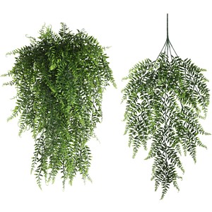 Hanyun Artificial Persian <b>Leaf</b> Vines <b>Wall</b> Mount Greenery For Home Wedding <b>Decorations</b> Plastic Indoor Outdoor Use - Product Image 4