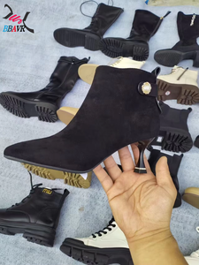 Nouvelles Bottes Longues en Cuir PU pour Femme, Modèle Hiver, Vente Chaude, Prix Abordable, Vente en Gros - Product Image 4