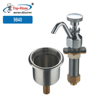 Robinet d'évier de cuisine en acier inoxydable de luxe au design industriel haut de gamme avec robinet d'arrêt durable et écologique, garantie 1 an