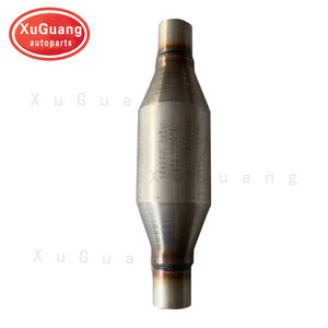 <span class=keywords><strong>Convertisseur</strong></span> catalytique universel rond de catalyseur en céramique d'acier inoxydable de vente chaude XG-AUTOPARTS avec le <span class=keywords><strong>tube</strong></span> - Product Image 2