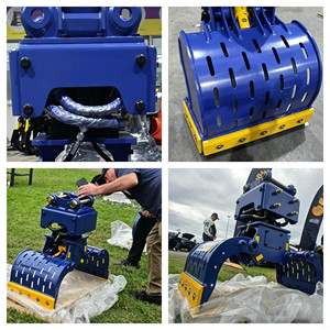 En gros, Grappin de tri pour excavatrice Rb haute résistance Q355/q460/nm400 avec moteur, engrenage et rotateur hydraulique à 360 degrés pour la construction - Product Image 2