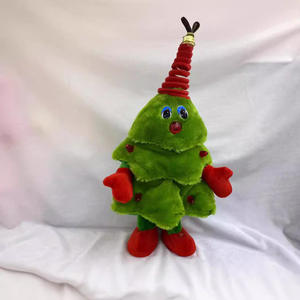 NOUVEAU STYLE Jouet en peluche électrique de Noël chantant et dansant Arbre de Noël en peluche - Product Image 2
