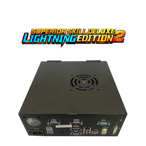 QIQU USA, Juego de Habilidad Multijuego 5 en 1, Edición Deluxe Lightning, de Alta Gama, para Máquina de Juegos - Product Image 2