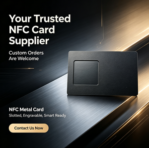 Tarjeta de Visita Metálica NFC Personalizada, Anodizada en Negro, con Chip RFID Inteligente, Tarjeta de Acceso VIP en Blanco <span class=keywords><strong>para</strong></span> Negocios - Product Image 6