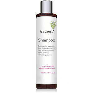 Shampoo anti-chute de cheveux naturel, shampooing contre les poux, vinaigre de cidre de pomme, avocat, noix de coco, après-shampoing, shampooing stimulant la croissance des cheveux - Product Image 1