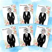 Cartes à gratter personnalisées amusantes pour mariage et fête de fiançailles |   Cartes de jeu de société personnalisées, vente en gros d'usine