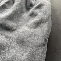 Shorts de survêtement Essentials Streetwear à coupe courte, avec impression personnalisée de lettres, poche zippée, effet usé et ourlet brut