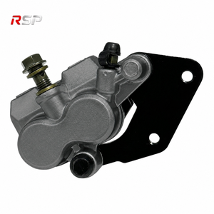 Étrier <span class=keywords><strong>de</strong></span> <span class=keywords><strong>frein</strong></span> arrière RSP SCKQ-08 avec support, double piston en alliage d'aluminium pour moto <span class=keywords><strong>de</strong></span> cross/moto tout-terrain <span class=keywords><strong>50cc</strong></span> 140cc, <span class=keywords><strong>frein</strong></span> à disque hydraulique - Product Image 6