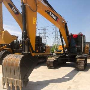 Excavateur utilisé efficace SANY SY215C grande pelle de 21Ton fabriquée en Chine Construction de bâtiments grande pelle hydraulique sur chenilles - Product Image 3