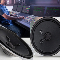 Kerucut Kertas Tweeter Magnet Dalam Persegi 78Mm 4 Ohm 5W Loudspeaker Jangkauan Penuh 3 Inci untuk Mainan Multimedia