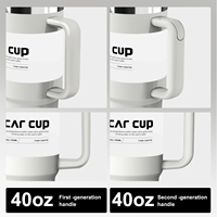 Vaso Térmico Personalizado de Acero Inoxidable |   Termo de 40 oz con Diseño de Orquídea Estilo Chino, Mantiene el Calor Durante 12 Horas, Portátil para Uso en Campamentos