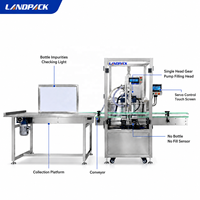 Machine de remplissage et d'emballage pour pots de 250 ml de beurre de cacahuète, sauce tomate, crème, pâte, liquide visqueux, compote et miel