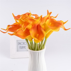 Flor de Lirio Artificial de PU de Alta Calidad con Forma de Herradura de Loto para Decoración de Bodas, Nueva Moda, Venta al por Mayor - Product Image 4