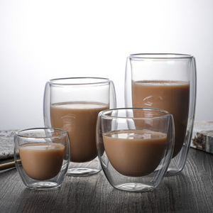 كوب زجاجي مزدوج الجدار نوردي صوفي/الطراز الحديث - Product Image 5